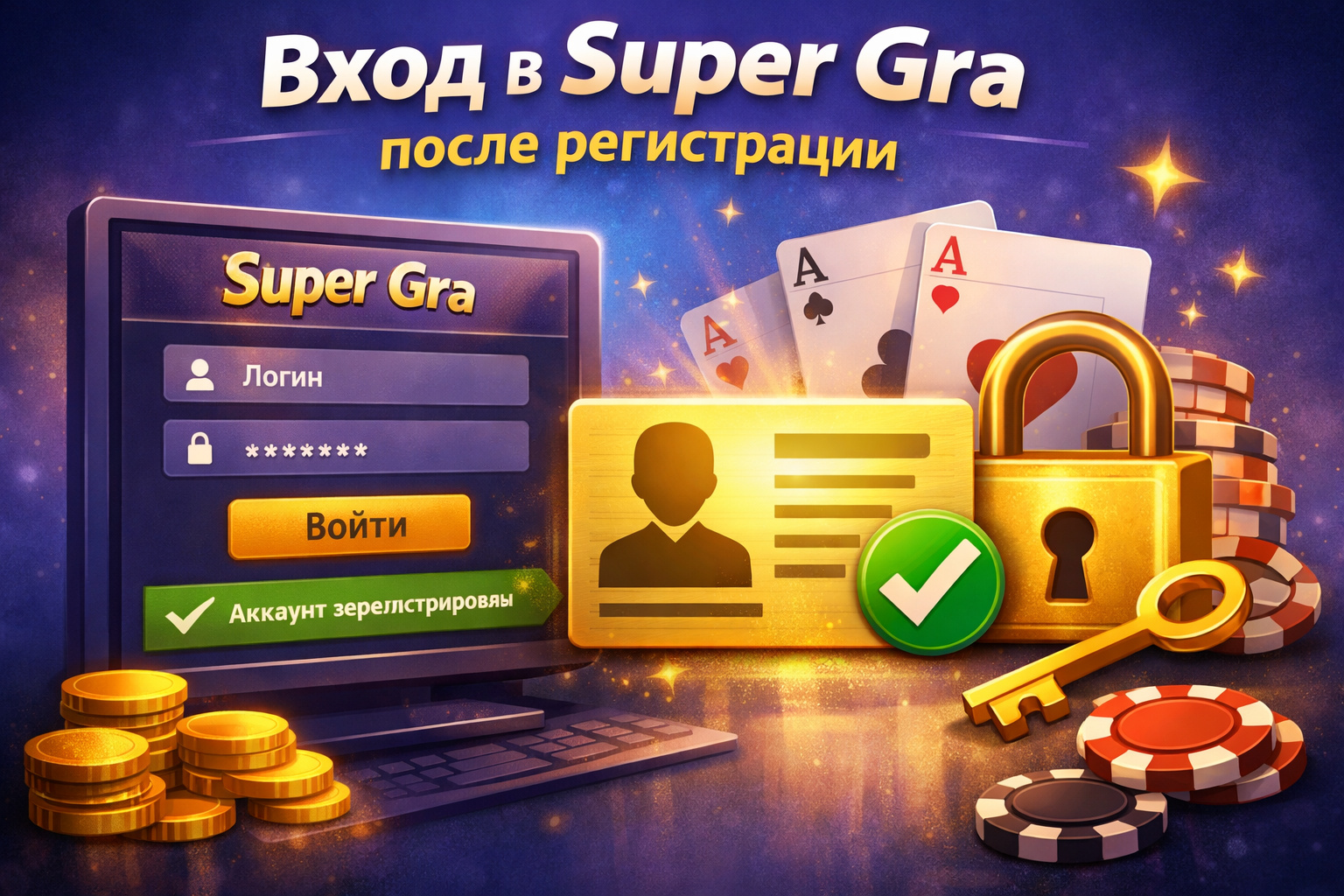 Вход в Super Gra